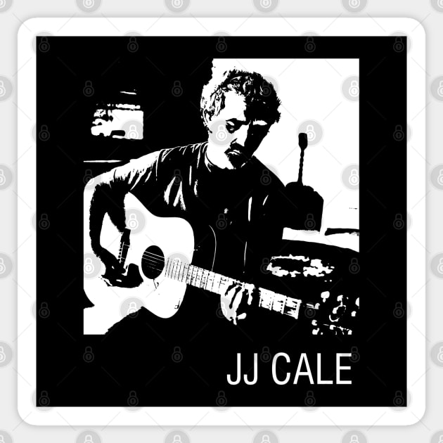 JJ Cale Sticker by GreenRabbit